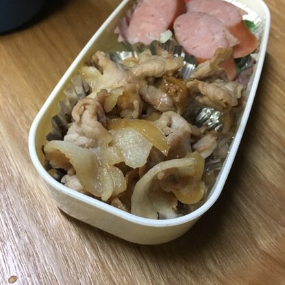 お弁当に入れてみました。